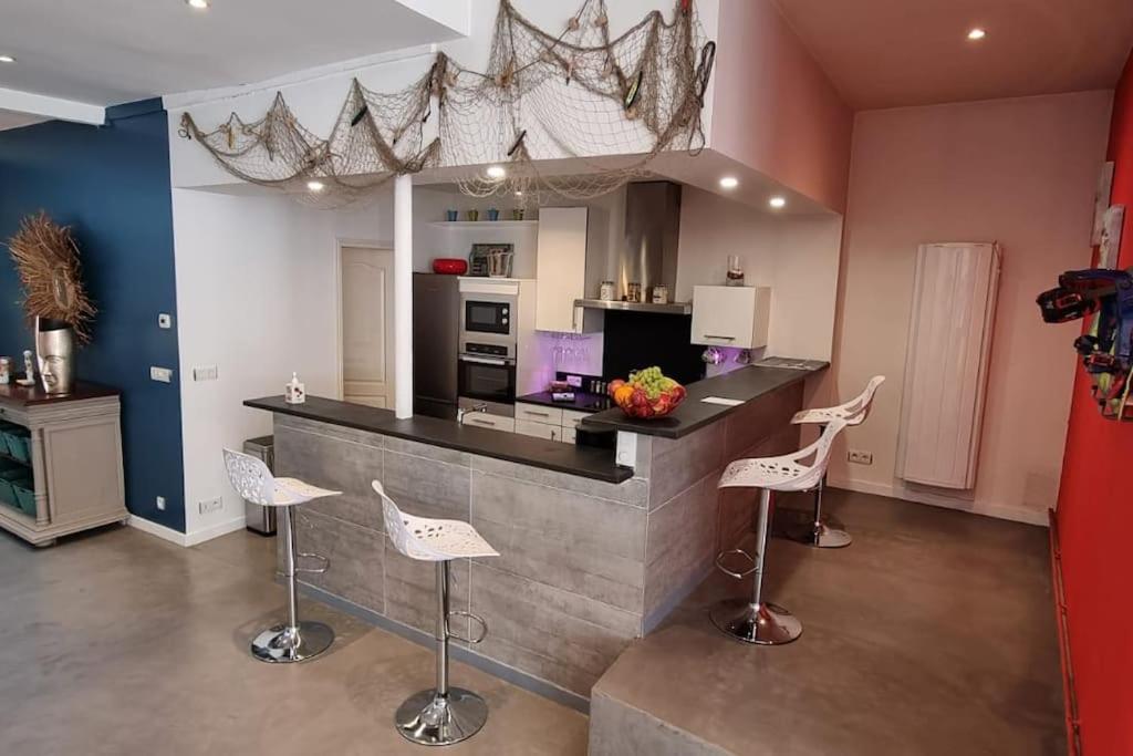 Dinard : Loft De 175 M² - A 150 M De La Plage Luaran gambar