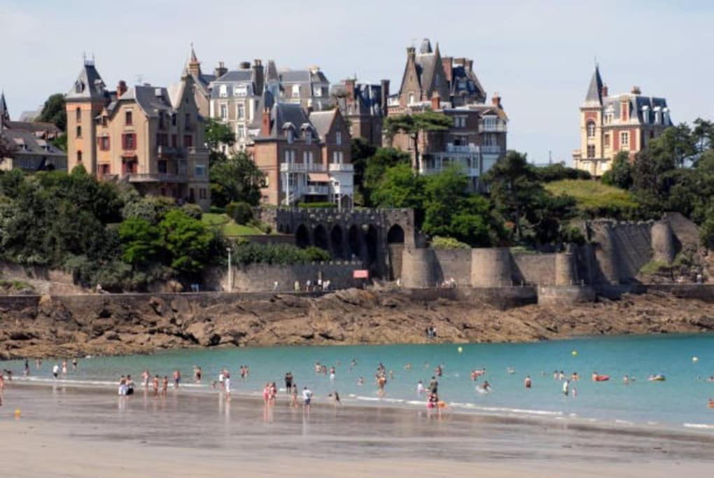 Dinard : Loft De 175 M² - A 150 M De La Plage Luaran gambar